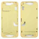 For iPhone 14 Middle Frame Bezel Plate (Yellow) - 1