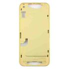 For iPhone 14 Middle Frame Bezel Plate (Yellow) - 3