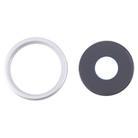 For iPhone 16e Rear Camera Lens Cover (White) - 1