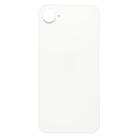 For iPhone 16e Glass Battery Back Cover(White) - 2
