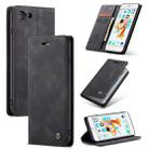 CaseMe-013 Multifunctional Retro Frosted Horizontal Flip Leather Case for iPhone 6 Plus / 6s Plus, with Card Slot & Holder & Wallet(Black) - 1