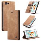 CaseMe-013 Multifunctional Retro Frosted Horizontal Flip Leather Case for iPhone 6 Plus / 6s Plus, with Card Slot & Holder & Wallet(Brown) - 1