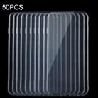 50 PCS for iPhone 6 Plus & 6s Plus 0.75mm Ultra-thin Transparent TPU Protective Case - 1