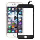 Touch Panel with Front LCD Screen Bezel Frame & OCA Optically Clear Adhesive for iPhone 6 Plus(Black) - 1