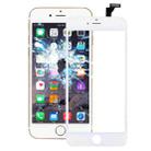 Touch Panel with Front LCD Screen Bezel Frame & OCA Optically Clear Adhesive for iPhone 6 Plus(White) - 1