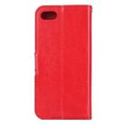 For iPhone 6 Plus & 6s Plus Crazy Horse Texture Horizontal Flip Leather Case with Magnetic Buckle & Holder & Card Slots & Wallet & Photo Frame(Red) - 3
