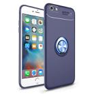 Metal Ring Holder 360 Degree Rotating TPU Case for iPhone 6 Plus & 6s Plus (Blue) - 1