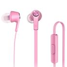 Original Xiaomi HSEJ02JY Basic Edition Piston In-Ear Stereo Bass Earphone With Remote and Mic(Pink) - 1