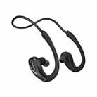 AWEI A880BL Wireless Sport Bluetooth Stereo Earphone with Mic, Support Handfree Call & NFC Function for iPhone, Samsung, HTC, Sony and other Smartphones(Black) - 2