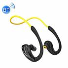 AWEI A880BL Wireless Sport Bluetooth Stereo Earphone with Mic, Support Handfree Call & NFC Function for iPhone, Samsung, HTC, Sony and other Smartphones(Yellow) - 1