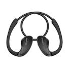 AWEI A885BL Wireless Sport Bluetooth Stereo Earphone with Mic, Support Handfree Call & NFC Function, for iPhone, Samsung, HTC, Sony and other Smartphones(Black) - 2