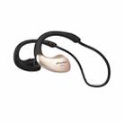 AWEI A885BL Wireless Sport Bluetooth Stereo Earphone with Mic, Support Handfree Call & NFC Function, for iPhone, Samsung, HTC, Sony and other Smartphones(Gold) - 3