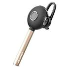 AWEI A825BL Wireless Business Bluetooth Stereo Earphone with Volume Control + Mic, Support Handfree Call, for iPhone, Samsung, HTC, Sony and other Smartphones(Gold) - 2