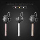 AWEI A825BL Wireless Business Bluetooth Stereo Earphone with Volume Control + Mic, Support Handfree Call, for iPhone, Samsung, HTC, Sony and other Smartphones(Silver) - 3