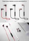 AWEI A980BL Wireless Sport Magnetic Bluetooth Earphone with Wire Control , Support Handfree Call(Red) - 3