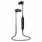 AWEI A990BL Wireless Sport Bluetooth Stereo Earphone with Wire Control + Mic, Support Handfree Call(Black) - 2