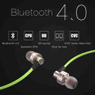 AWEI A990BL Wireless Sport Bluetooth Stereo Earphone with Wire Control + Mic, Support Handfree Call(Gold) - 4
