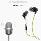 AWEI A990BL Wireless Sport Bluetooth Stereo Earphone with Wire Control + Mic, Support Handfree Call(Gold) - 5