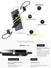AWEI A990BL Wireless Sport Bluetooth Stereo Earphone with Wire Control + Mic, Support Handfree Call(Gold) - 10