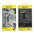 AWEI A990BL Wireless Sport Bluetooth Stereo Earphone with Wire Control + Mic, Support Handfree Call(Gold) - 11