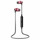 AWEI A990BL Wireless Sport Bluetooth Stereo Earphone with Wire Control + Mic, Support Handfree Call(Red) - 2