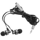 AWEI ES-900M 3.5mm In-Ear Stereo Wired Earphone for iPhone, Samsung, HTC, Sony and other Smartphones, PC, Game Machine(Grey) - 2