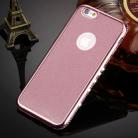 For iPhone 6 Plus & 6s Plus Diamond Encrusted Electroplating Flash Powder TPU Protective Case(Rose Gold) - 2