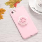 For iPhone 6 Plus & 6s Plus 3D Paw Print Pattern Squeeze Relief Squishy Dropproof Protective Back Cover Case - 4