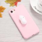 For iPhone 6 Plus & 6s Plus 3D White Cat Pattern Squeeze Relief Squishy Dropproof Protective Back Cover Case - 7