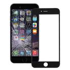 Front Screen Outer Glass Lens with Front LCD Screen Bezel Frame & OCA Optically Clear Adhesive for iPhone 6 Plus(Black) - 1