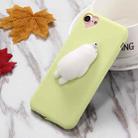 For iPhone 6 Plus & 6s Plus Green Background Lovely Bear Pattern Squeeze Relief Squishy Dropproof Protective Back Cover Case - 4