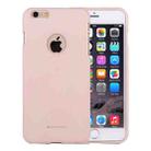 GOOSPERY SOFT FEELING for iPhone 6 Plus & 6s Plus Liquid State TPU Drop-proof Soft Protective Back Cover Case(Apricot) - 1