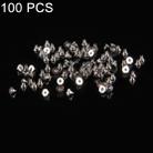 100 PCS for iPhone 6 Plus SIM Card Snap Spring Screws - 1