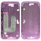 For iPhone 16 Plus Middle Frame Bezel Plate (Pink) - 1