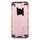 5 in 1 for iPhone 6s (Back Cover + Card Tray + Volume Control Key + Power Button + Mute Switch Vibrator Key) Full Assembly Housing Cover(Rose Gold) - 3