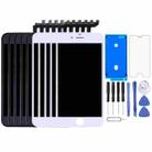 5 PCS Black + 5 PCS White TFT LCD Screen for iPhone 6s Digitizer Full Assembly with Frame - 1