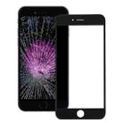 Front Screen Outer Glass Lens with Front LCD Screen Bezel Frame & OCA Optically Clear Adhesive for iPhone 6s(Black) - 1