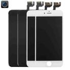 2 PCS Black + 2 PCS White LCD Screen and Digitizer Full Assembly with Front Camera - 2