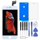 TFT LCD Screen with Front Camera for iPhone 6s (White) - 1