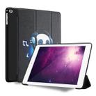 Music Panda Pattern Horizontal Flip PU Leather Case for iPad 9.7 (2018) & (2017) / Air 2 / Air, with Three-folding Holder & Honeycomb TPU Cover - 1