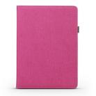 Horizontal Flip Leather Case for iPad 9.7 (2018) & (2017) & Air 2 & Air , with Wallet & Card Slot & Holder (Rose Red) - 1