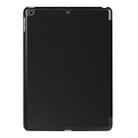 For iPad 9.7 (2018) & iPad 9.7 (2017) Custer Texture Horizontal Flip Leather Case with Three-folding Holder & Sleep / Wake-up Function(Black) - 3