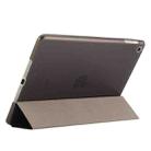 For iPad 9.7 (2018) & iPad 9.7 inch (2017) & iPad Air Silk Texture Horizontal Flip Leather Case with Three-folding Holder(Black) - 6