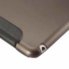 For iPad 9.7 (2018) & iPad 9.7 inch (2017) & iPad Air Silk Texture Horizontal Flip Leather Case with Three-folding Holder(Black) - 7