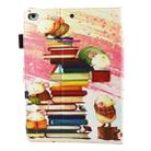 For iPad 9.7 (2018) & iPad 9.7 inch 2017 / iPad Air / iPad Air 2 Universal Cute mouse and book illustrations Pattern Horizontal Flip Leather Protective Case with Holder & Card Slots - 3