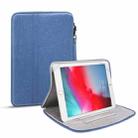Tablet PC Universal Hand-held Shockproof Inner Pouch Bag Protective Cover for iPad 9.7 inch / Air 3 / Mini 4 / 3 / 2 / 1, with Holder(Sky Blue) - 1