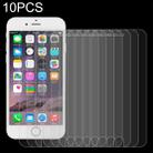 10 PCS for iPhone 8 / 7 0.26mm 9H Surface Hardness 2.5D Explosion-proof Tempered Glass Non-full Screen Film - 1