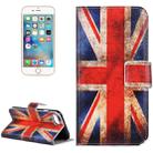 For  iPhone 8 & 7  UK Flag Pattern Leather Case with Holder & Card Slots & Wallet  - 1