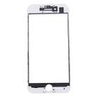 2 in 1 for iPhone 7 (Original Front Screen Outer Glass Lens + Original Frame)(White) - 3