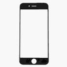 Front Screen Outer Glass Lens for iPhone 7 (Black) - 2